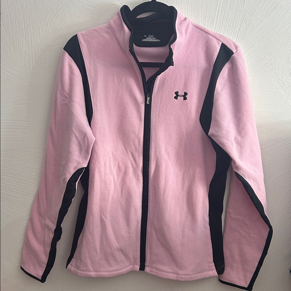 Under Armour Women's Two-Tone Fleece Zip Up Jacket